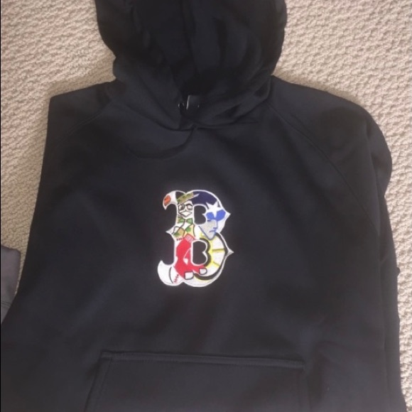 NWT Boston sports teams  black hoodie Patriots/ Bruins/ Red Sox/ Celtics - Picture 2 of 4